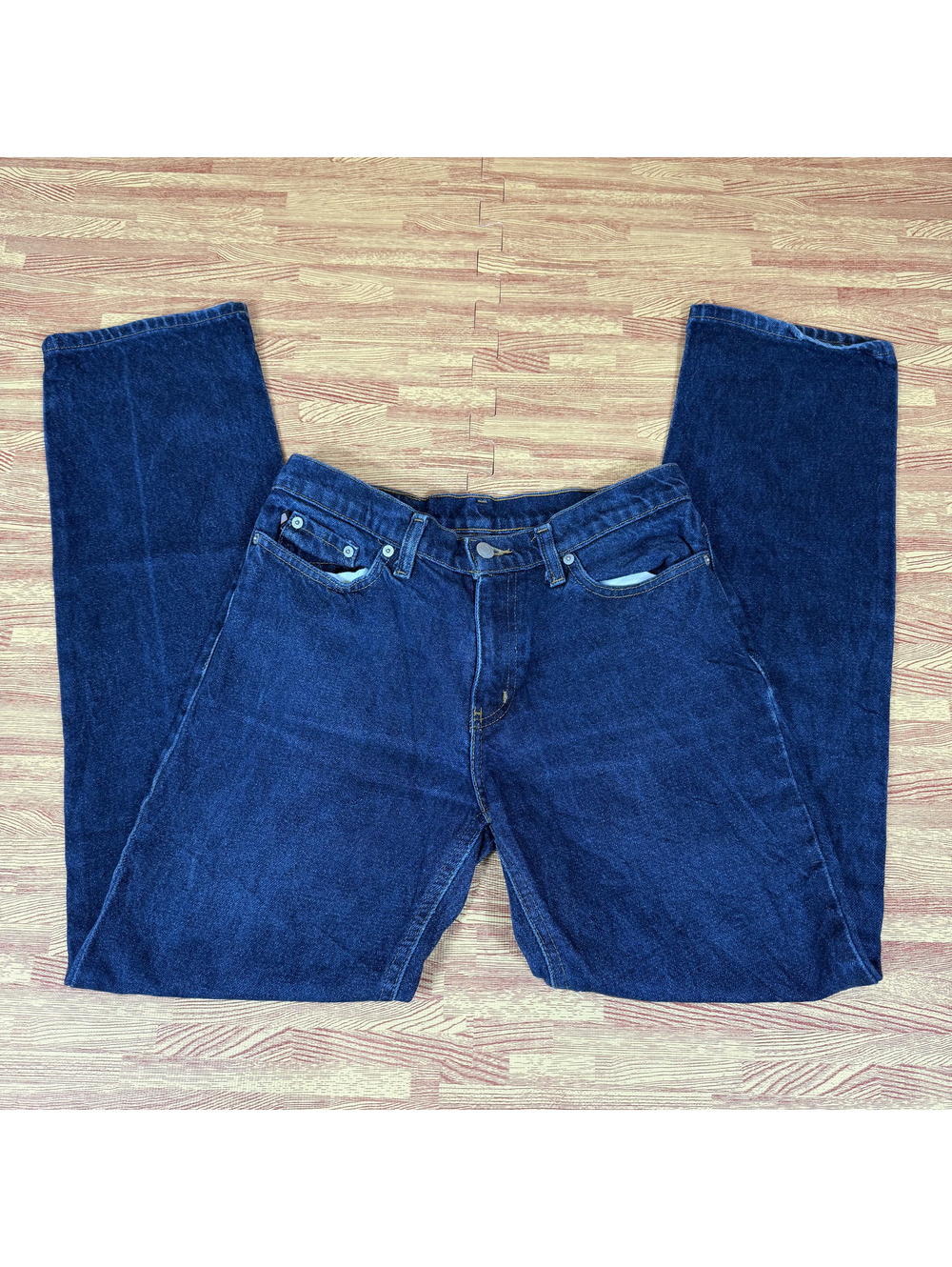 Vintage Polo Jeans Co Ralph Lauren Dark Wash Jeans Mens 30x32 Y2K Denim